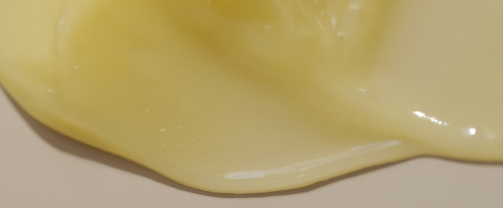 Swatch of golden balm